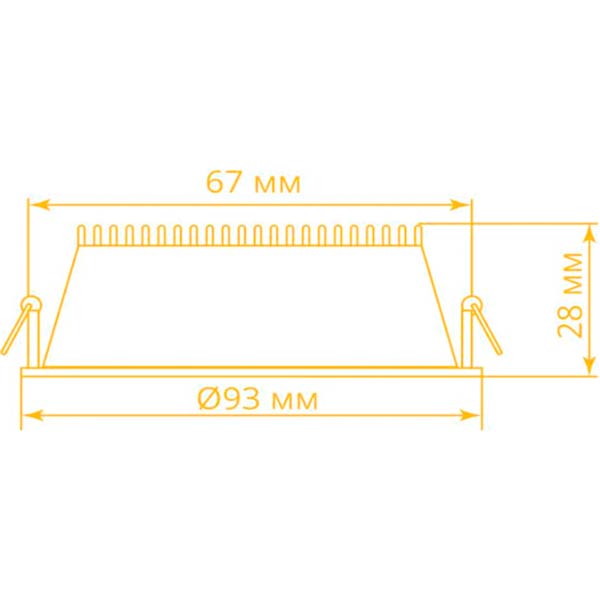 Светильник точечный LightMaster AL418 LED 7 Вт 4000 К серый 