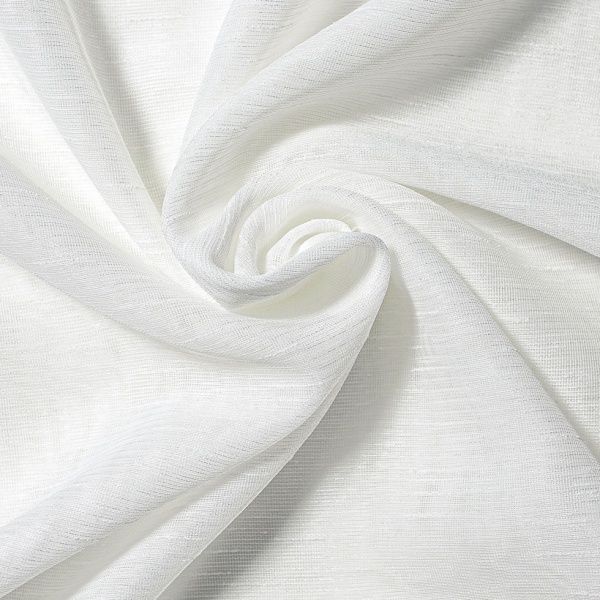 Тюль Basic 300x285 см белая полоска Decora textile