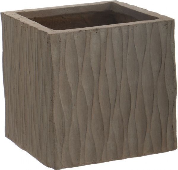 Горшок Engard Роттердам квадратный 15,9 л коричневый (GA28-1) 