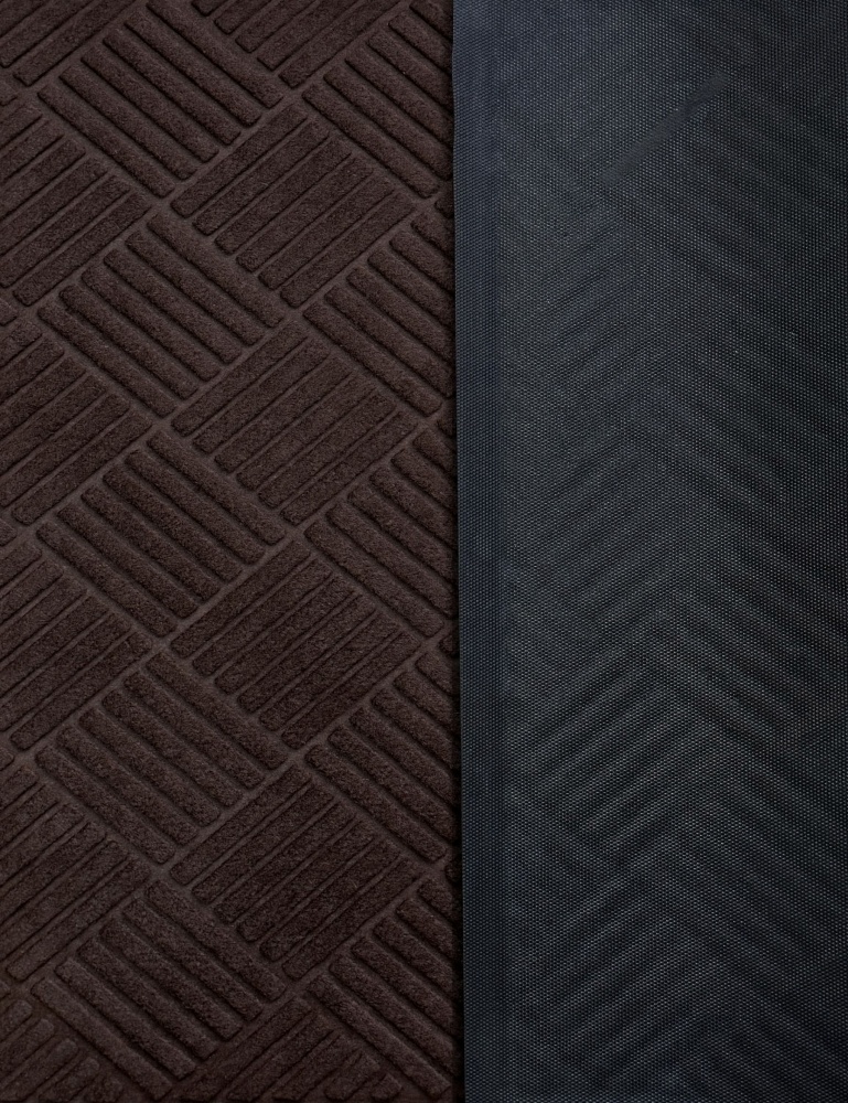 Килимок Relana R23 dark brown 80x120 см