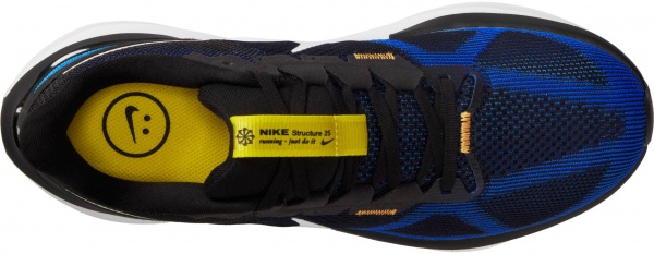 Кроссовки Nike NIKE AIR ZOOM STRUCTURE 25 DJ7883-003 р.42,5 черный