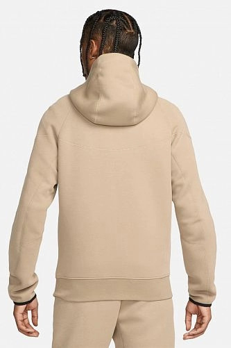 Джемпер Nike M NK TCH FLC FZ WR HOODIE FB7921-247 р.XL бежевий