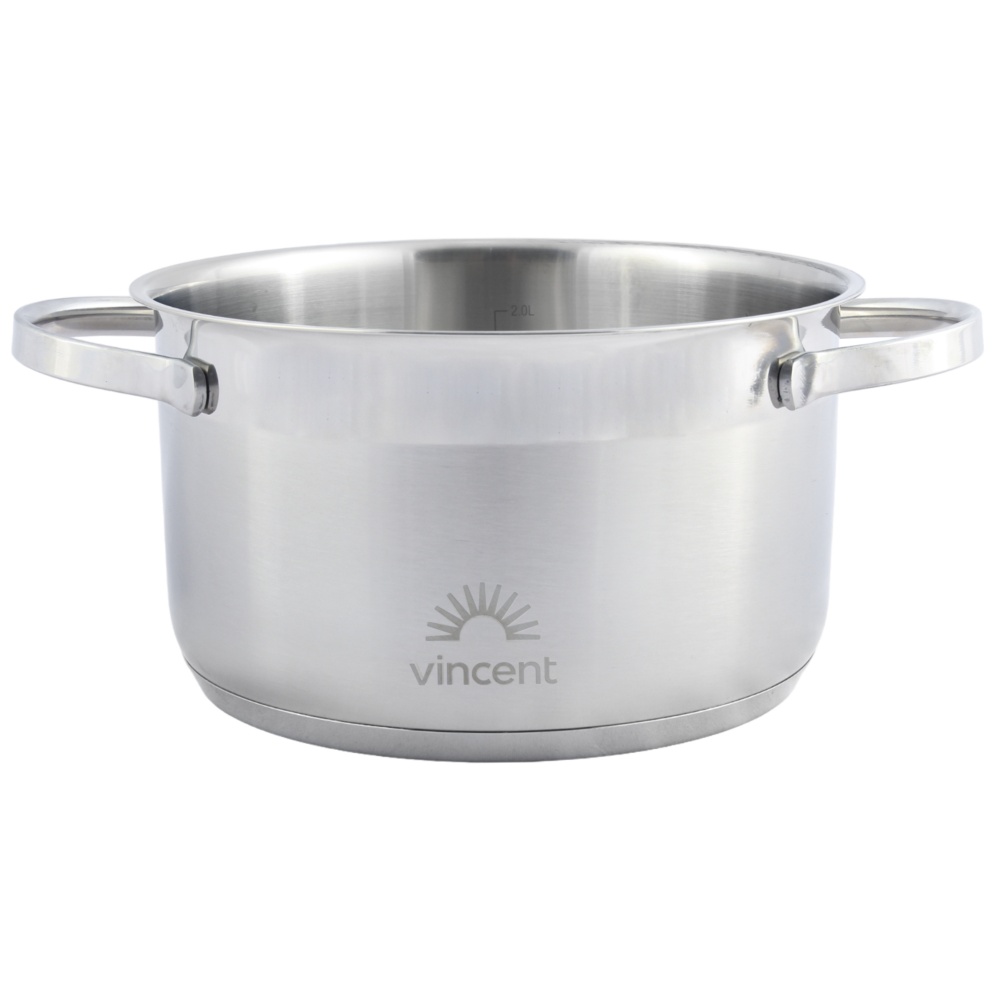 Кастрюля с крышкой Vincent 20 см 3,3 л VC-3185-20