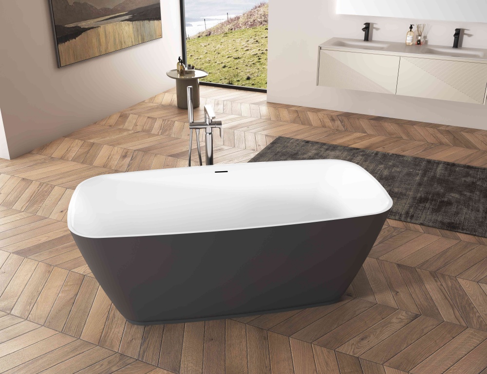 Ванна ScandiSPA VAR 170х78 см из акрилового камня Corian