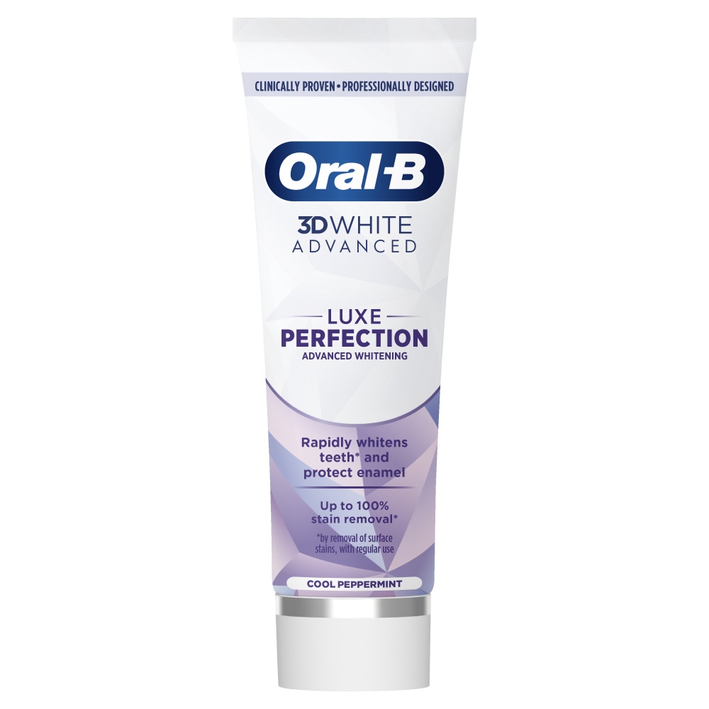 Зубна паста Oral-B 3D White Advanced Luxe Perfection Прохолода Перцевої М’яти 75 мл