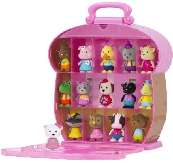 Ігровий набір Li'l Woodzeez Кейс для фігурок рожевий 63601Z 