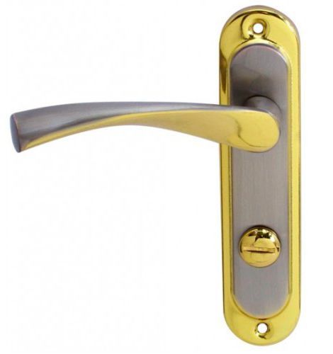 Комплект фурнітури RDA Bravo 162 + BRUNO 245 6-45 матовий нікель/золото