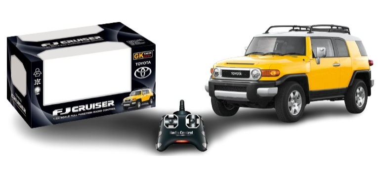 Машинка на радіокеруванні SHANTOU YISHENG Toyota FJ CRUISER 1:24 866-2407
