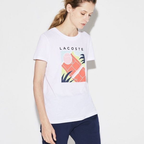 Футболка Lacoste TF3450932 34 белый