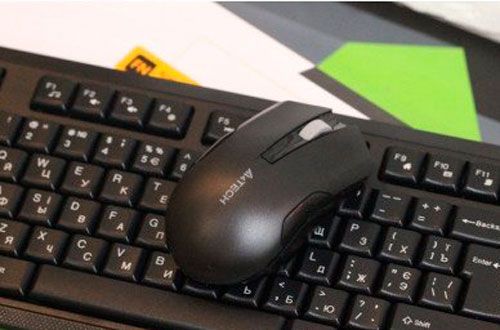 Комплект клавіатура та миша A4Tech 4200N (GR-92+G3-200N) 