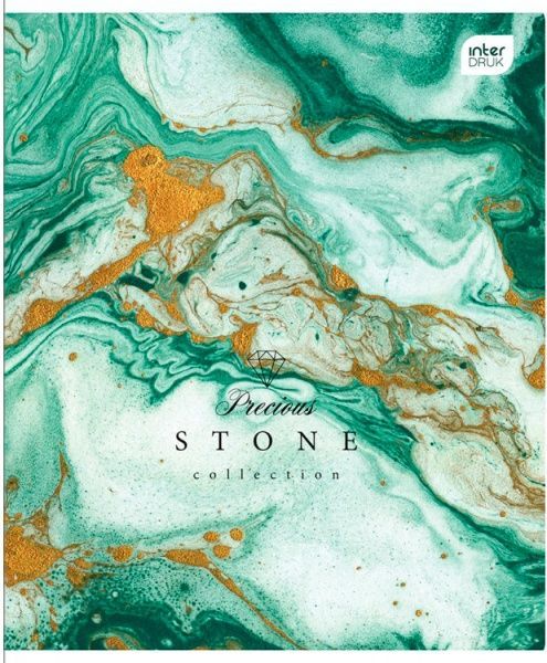 Зошит шкільний 48 аркушів у лінію Stone в асортименті InterDRUK