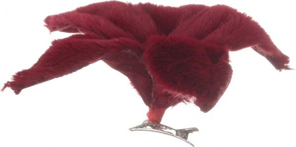 Декорація новорічна Колір 20 см червоний