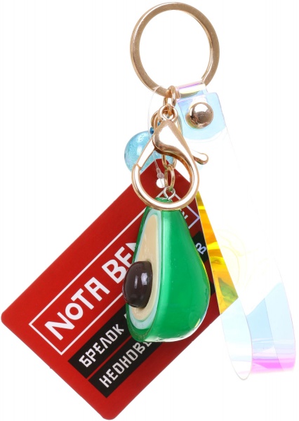Брелок для рюкзаков Nota Bene Неоновое авокадо
