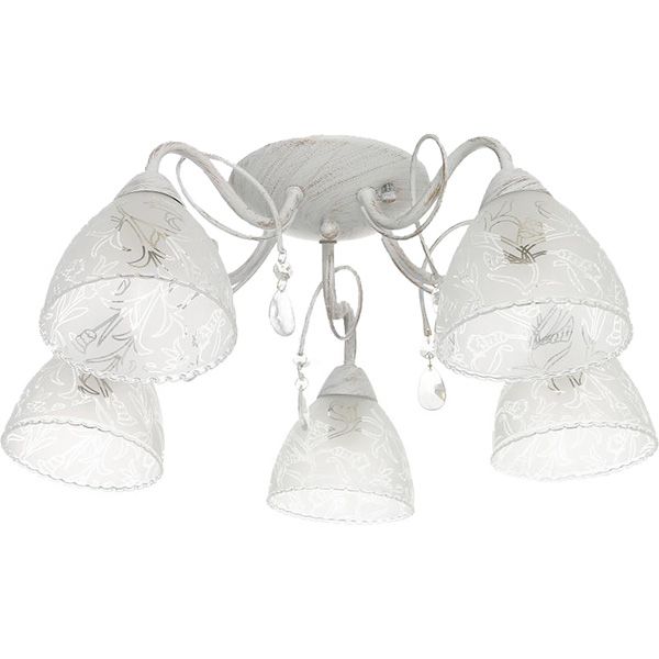 Люстра Accento lighting Florence ALHu-HKW31312/5 5x60 Вт E14 белый