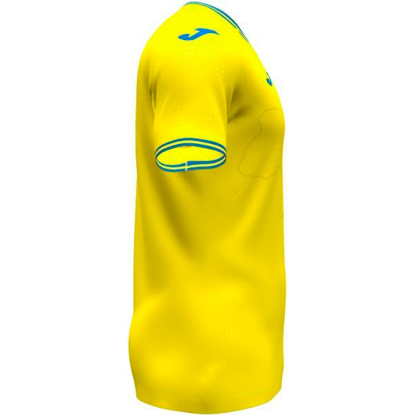Футболка форми збірної України 2021 Joma FED. FUTBOL UCRANIA SHORT SLEEVE T-SHIRT AT102404A907 р. L жовтий