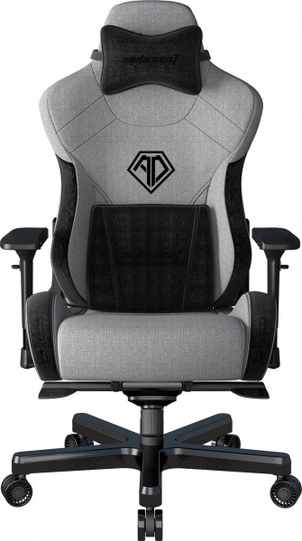 Крісло Anda Seat T-Pro 2 Grey/Black Size XL (AD12XLLA-01-GB-F) сірий/чорний 