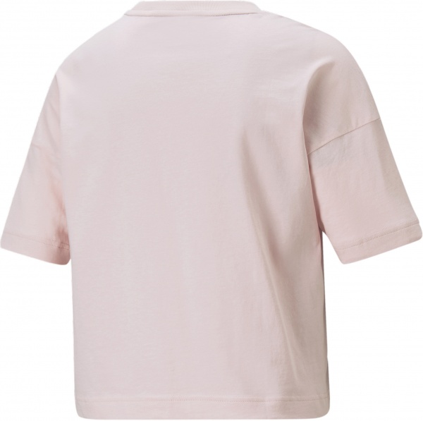 Футболка Puma Power Tape Cropped Tee 84711616 р.L рожевий
