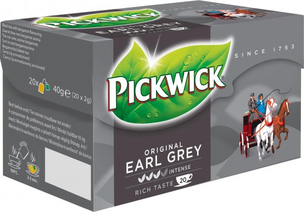 Чай Pickwick с ароматом бергамота Earl Grey 20 шт. 40 г 