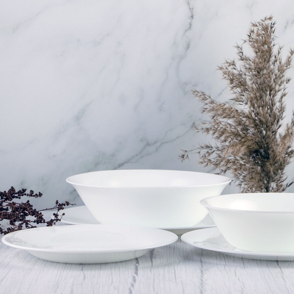 Тарілка обідня Blanco Buongiorno 200 мм Vittora