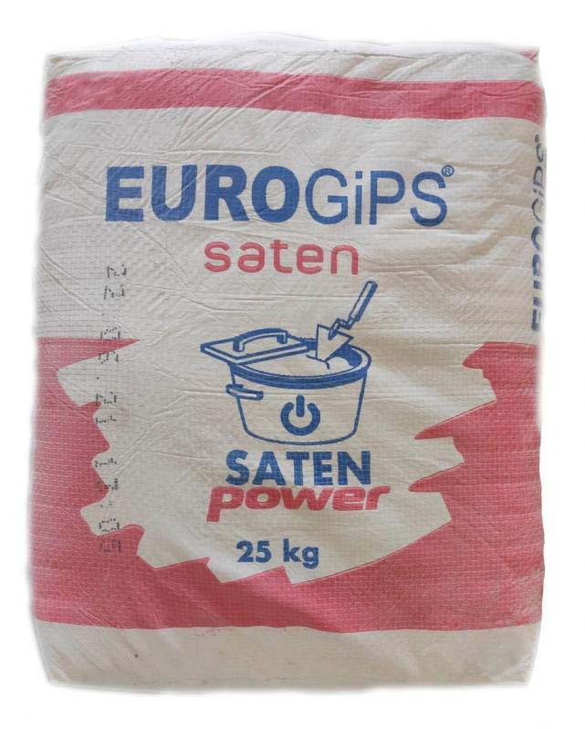 Шпаклівка EUROGIPS SatenPower 25 кг