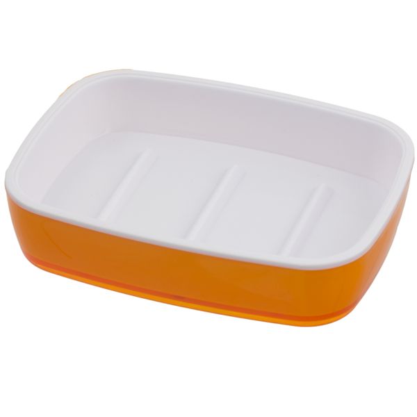 Мыльница Luna HA004 В оранжевая