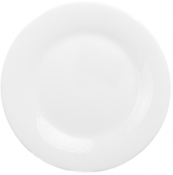 Тарелка обеденная Blanche 23 см стеклокерамика Luna
