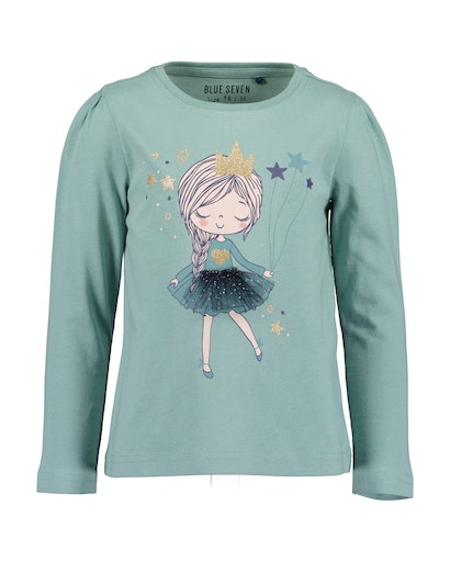 Реглан для девочки Blue Seven р.128 светло-голубой 750732 X* 