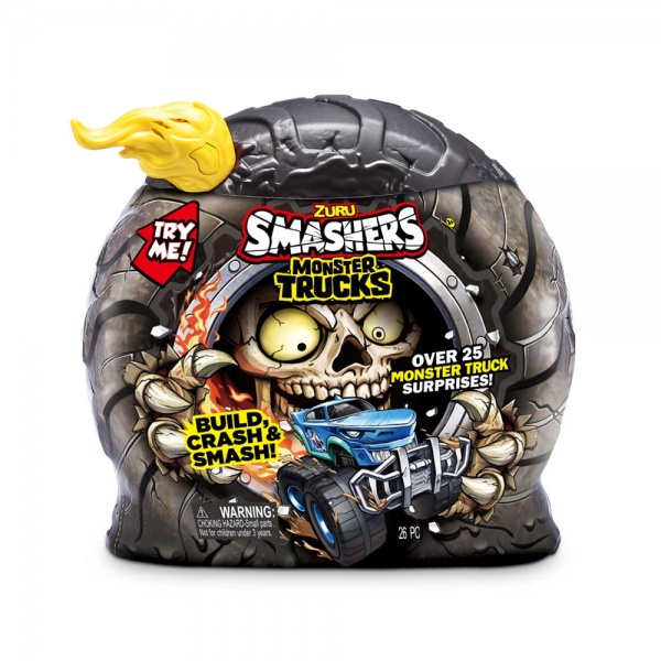 Машинка Smashers Monster Wheels (Шарк Трек) 74103D 