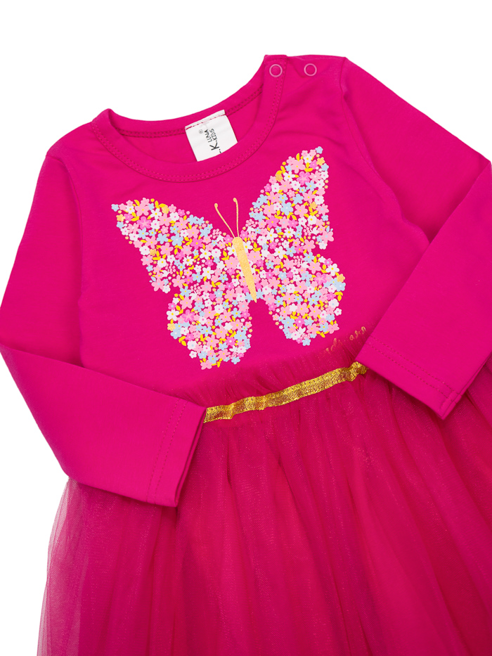 Сукня Luna Kids р.128 малиновий 0176