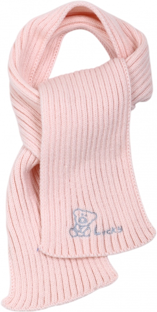 Комплект шапка + шарф HW для дівчаток р.52-54 молочний