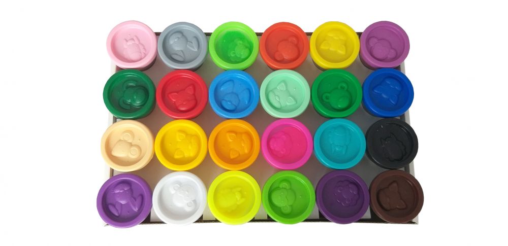 Тесто-пластилин DGT-ART 24 баночки TY4448_1