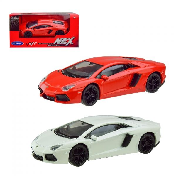 Автомодель Welly 1:43 LAMBORGHINI AVENTADOR в асортименті 44037CW