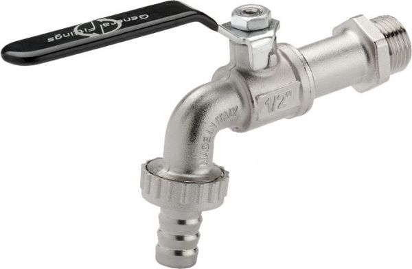 Кран кульовий General Fittings для поливу 1/2