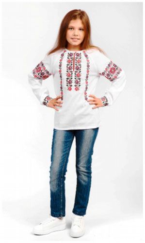 Блуза Едельвіка 248-19/09 р.128 білий 248-19/09 
