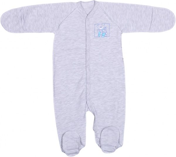 Комбинезон детский для мальчика Татошка р.56 серый м15253смл 