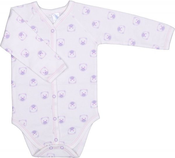 Боди детское для девочки Baby Veres Baby Bear р.74 лиловый 