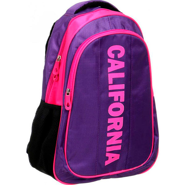 Рюкзак California фіолетово-рожевий