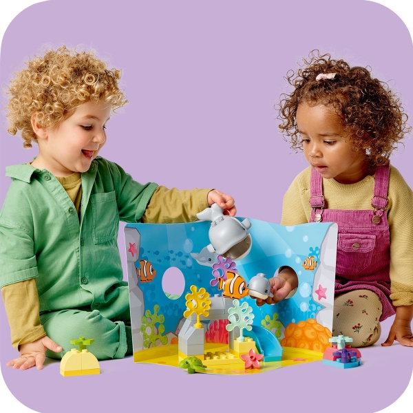 Конструктор LEGO DUPLO Дикі тварини океану 10972