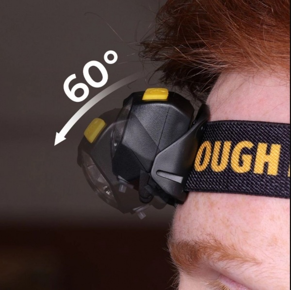 Фонарь налобный Tough Master LED с датчиком движения 250 lm TM-HMS250