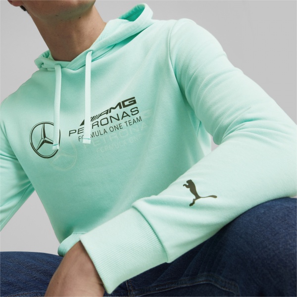 Джемпер Puma MAPF1 HOODIE 53847508 р. L бирюзовый