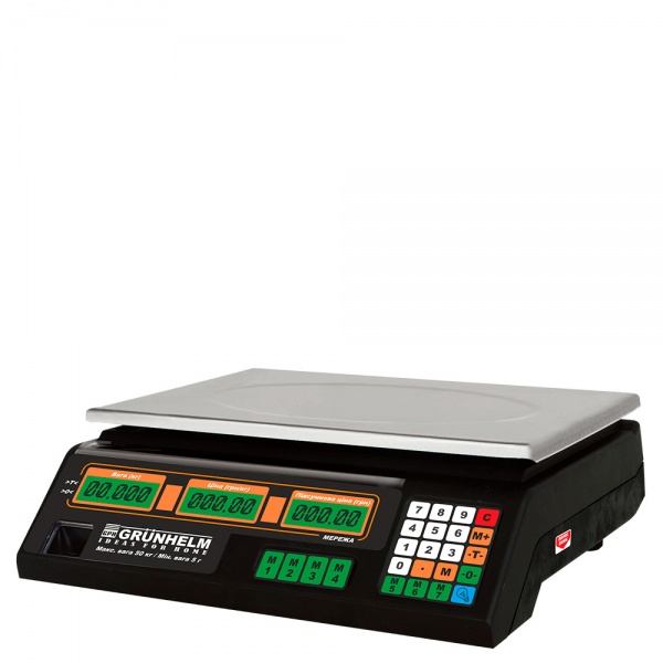 Ваги торговельні GSC-051 до 50 кг 