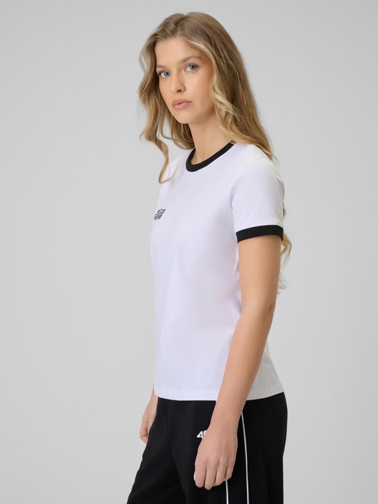 Футболка 4F 4FWSS26TTSHF2725-10S р.L белый