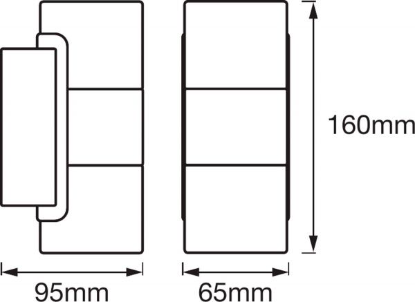 Світильник вуличний настінний Ledvance Endura mini Cylinder LED 10 Вт IP44 сталь 