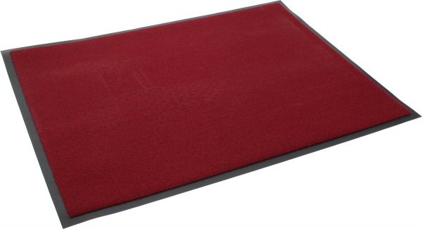 Коврик VEBE Floorcoverings Assorti PA 90х120см черный с красным