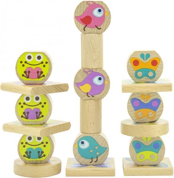 Игрушка деревянная Lucy&Leo Балансир Маленькие друзья LL198