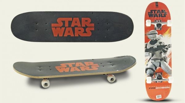 Скейтборд Disney SW0101 Star Wars 79х20 см чорно-червоний