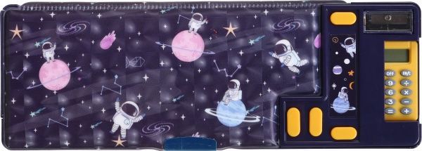 Пенал шкільний Космос MBS20PC002 темно-синій