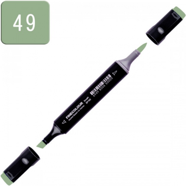 Маркер спиртовой FINECOLOUR EF102-49N омела белая 