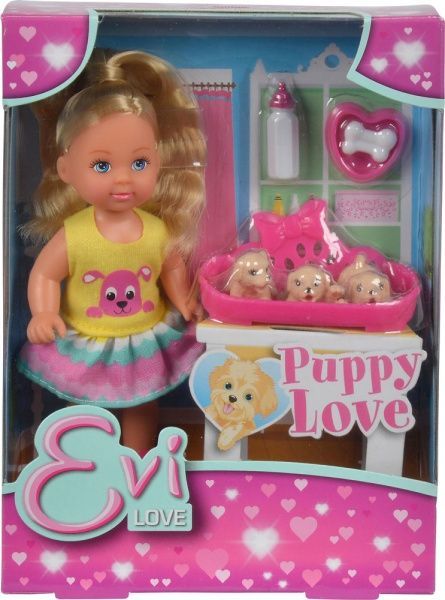 Кукольный набор Simba Эви Маленькие питомцы