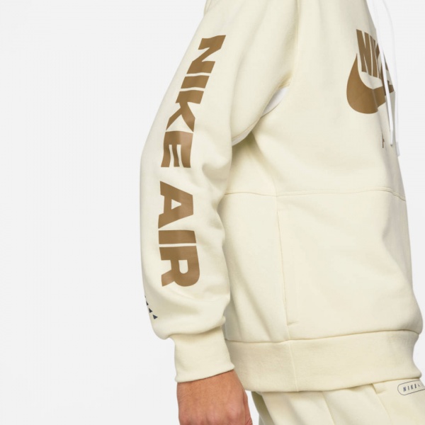 Джемпер Nike M NSW AIR BB PO HD DM5202-113 р. 2XL бежевий